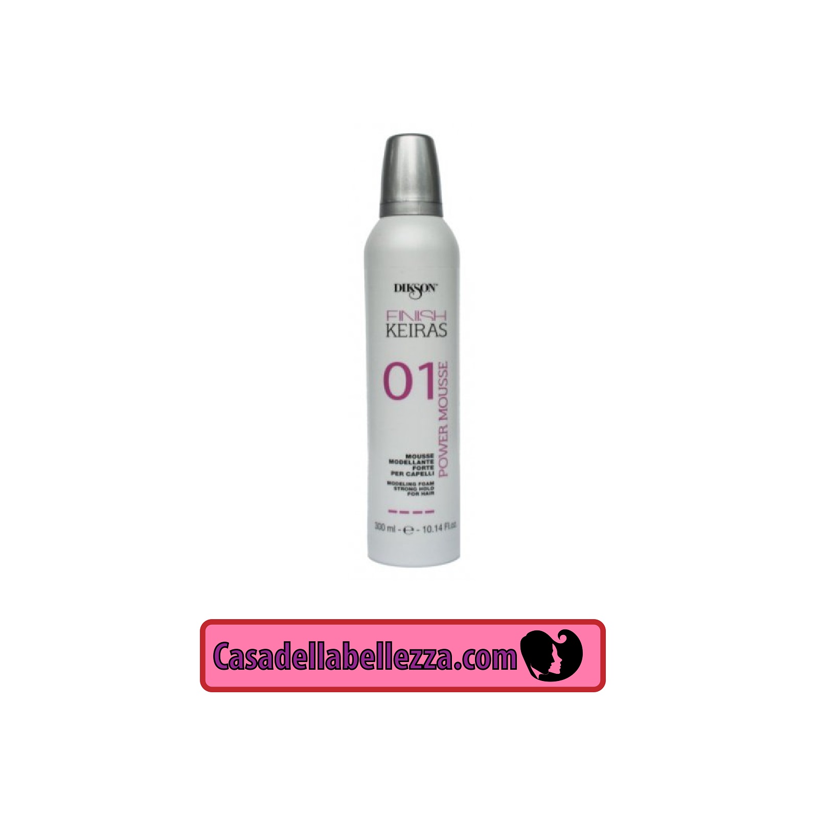 Mousse Modellante Forte Per Capelli Dikson 01 300 Ml