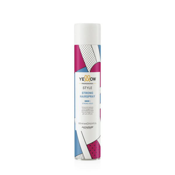 Yellow Strong Hairspray 500 Ml