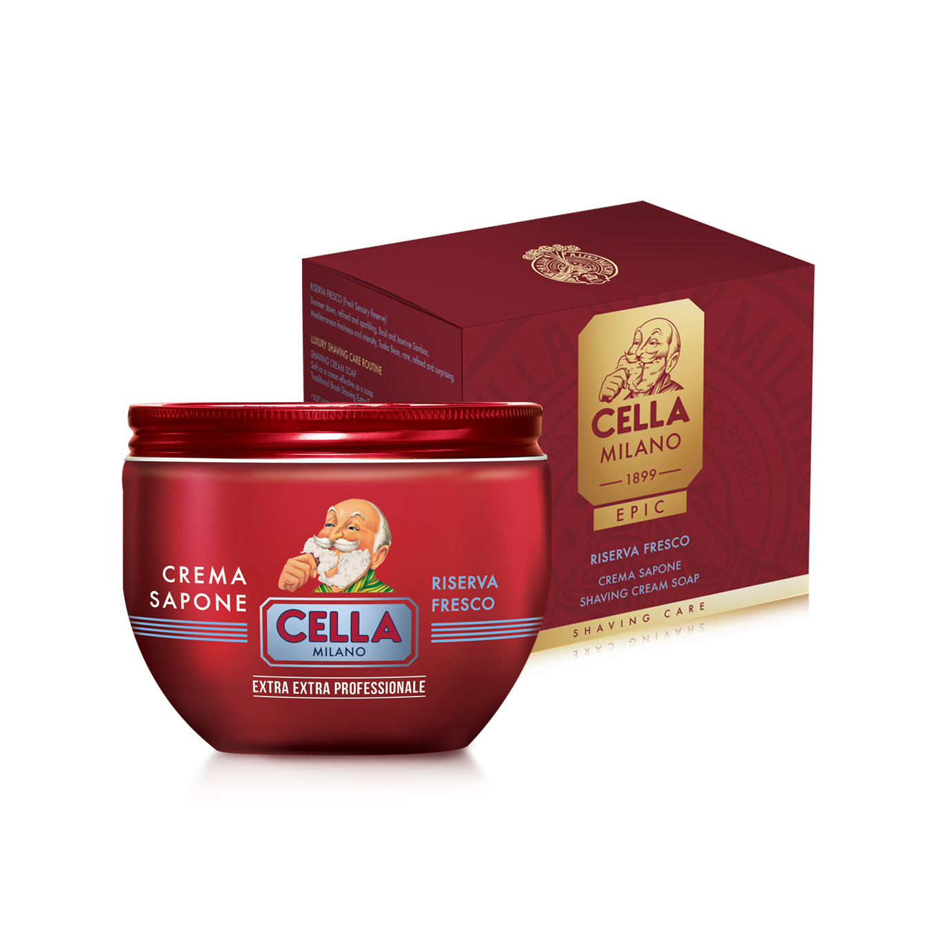 Crema Sapone Riserva Fresco 300 Ml Cella Milano Epic