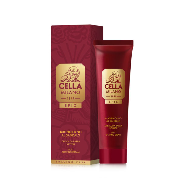 Crema Da Barba Soffice Buongiorno al Sandalo 100 Ml Cella Milano Epic