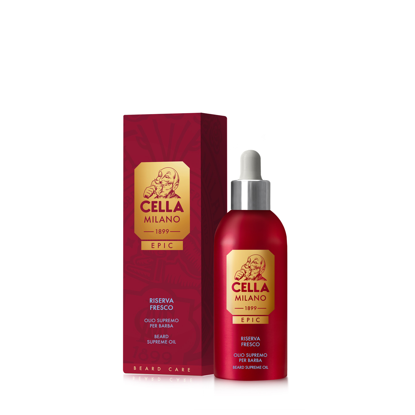 Olio Supremo Per Barba Riserva Fresco 50 Ml Cella Milano Epic