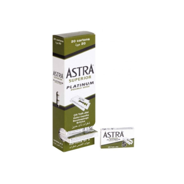 Lame Astra Superior Platinum Double Edge